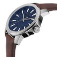 Police Blue Dial Brown Strap Analog Watch for Men - image number 1