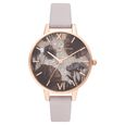 Olivia Burton Quartz Analog Multicoloured Dial Leather Strap Watch for Women - image number 0