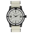 Titan Analog Off White Dial with Date Stainless Steel Strap watch for Men