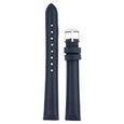 14 mm Blue Genuine Leather Strap for Women - image number 0