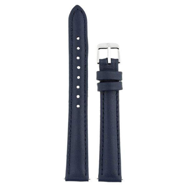 14 mm Blue Genuine Leather Strap for Women - image number 0