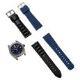 Ducati Quartz Analog Blue Dial Black Silicone Strap Watch For Men - image number 4