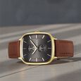 Titan Avant Garde Anthracite Dial Quartz Multifunction Leather Strap watch for Men - image number 0