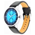 Titan Evoke Blue Dial Analog with Day and Date Leather Strap Watch for Men - image number 2