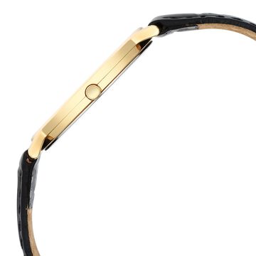 Titan Nebula Vintage 18k Gold Analog with Diamond Studded Indices Watch for Men