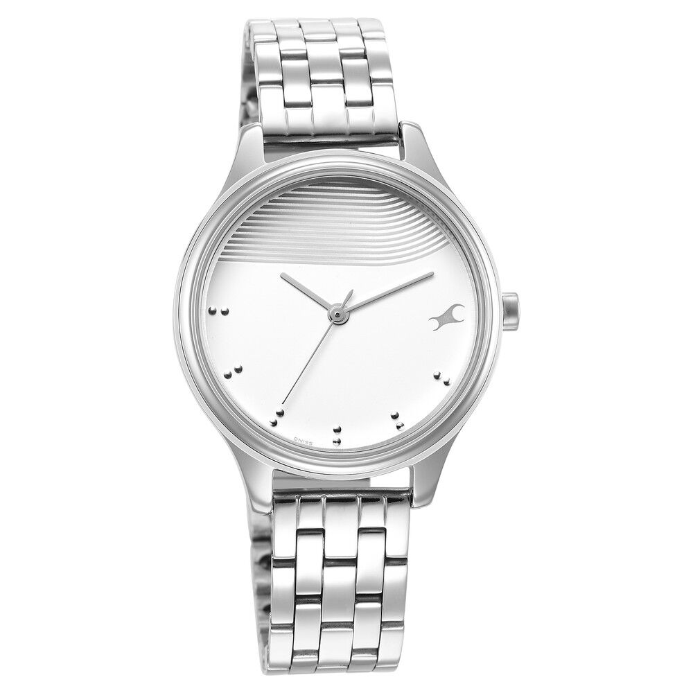 Fastrack steel watch for ladies on sale