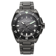 Titan Zero Hour Diver's 300m Automatic Analog with Black Dial Black Stainless Steel & Black FKM Strap Watch for Men - image number 1