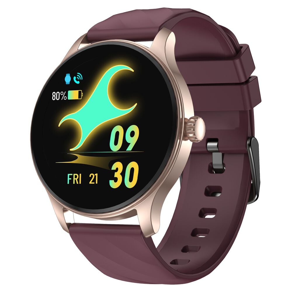 Fastrack Jupiter R1 With 3.50 cm, BT Calling, Fast Charge, IP68, Calculator, AI Voice Assistant, Fashion Smartwatch-picture-0