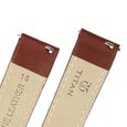 16 mm Tan Genuine Leather Strap for Women - image number 4