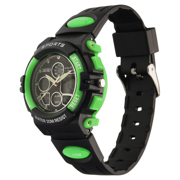 Zoop By Titan AnaDigi Quartz Analog Digital Black Dial Plastic Strap Watch for Kids - image number 2