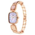 Titan Raga Moments of Joy Mother of Pearl Dial Analog Rose Gold Metal Strap watch for Women - image number 4