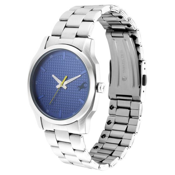 Fastrack Blue Chain Watch Silver Fastrack Chain Watch Price