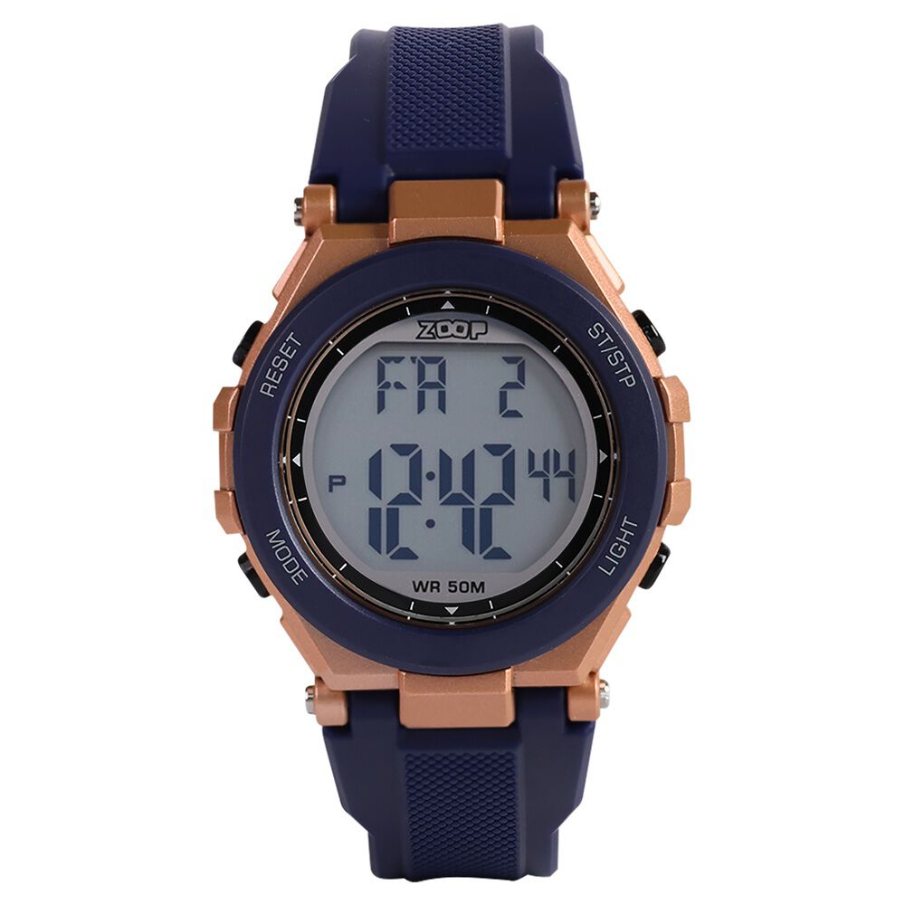 Buy Online Zoop Digital Watch with Rose Gold Case, Digital Dial