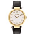 Coach Quartz Analog Brown Dial Leather Strap Watch for Women - image number 0