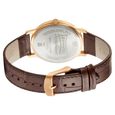 Sonata Quartz Analog White Dial Leather Strap Watch for Men - image number 3