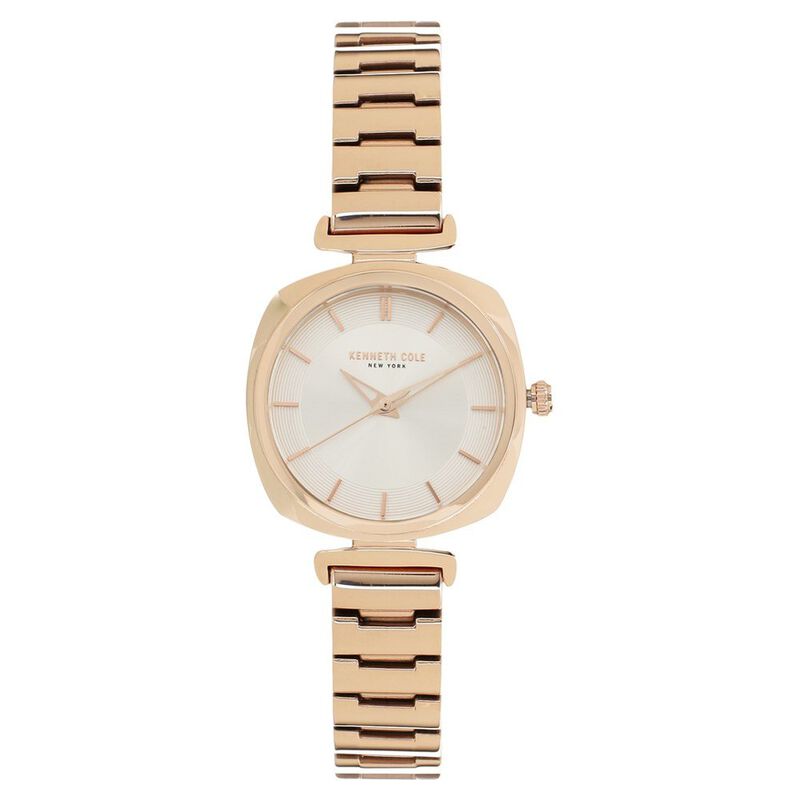 Kenneth Cole Quartz Analog Silver Dial Stainless Steel Strap Watch for Women