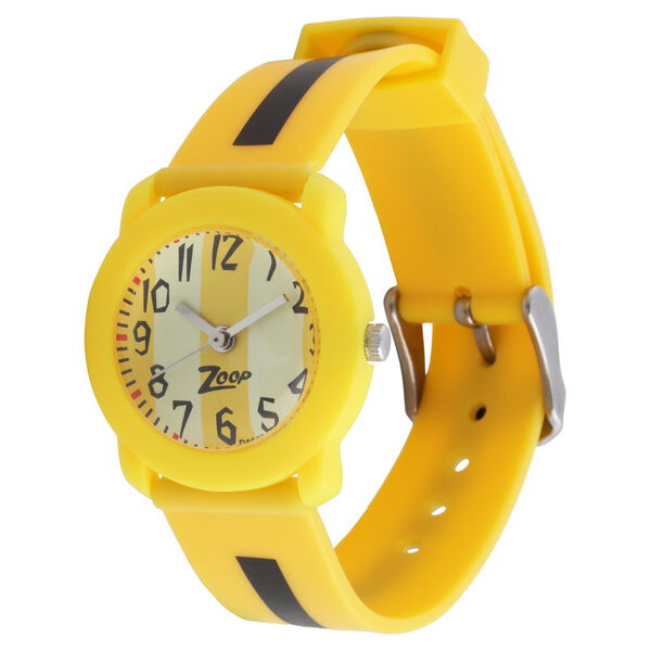 Zoop Analog Watch with Yellow Dial & Yellow Strap for Boys Girls Kids, from House of Titan - image number 1