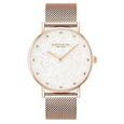 Coach Quartz Analog Silver Dial Stainless Steel Strap Watch for Women - image number 0