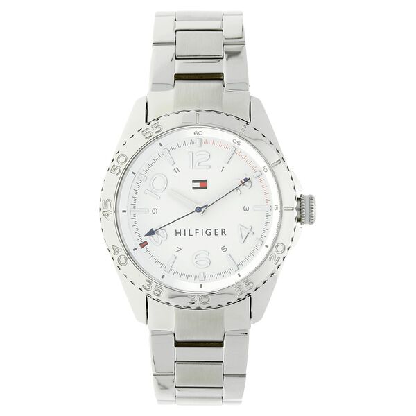 Tommy Hilfiger Quartz Analog White Dial Metal Strap Watch for Women - image number 0
