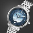 Xylys Quartz Analog Silver Dial Silver Stainless Steel Strap Watch For Women