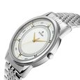 Titan Bandhan Quartz Analog Silver Dial Silver Stainless Steel Strap Watch For Couple - image number 1