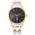 Titan Karishma Quartz Analog Black Dial Two Toned Stainless Steel Strap Watch For Men - image number 1