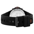 Tommy Hilfiger Black Dial Black Colour Silicone Strap Watch for Men - image number 2