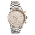 Sonata Quartz Multifunction Pink Dial Two Toned Stainless Steel Strap Watch For Men - image number 2