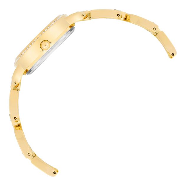 Anne Klein Quartz Analog Mother Of Pearl Round Dial Golden Metal Strap Watch For Women - image number 1