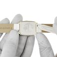 16 mm White Genuine Leather Strap for Women - image number 6
