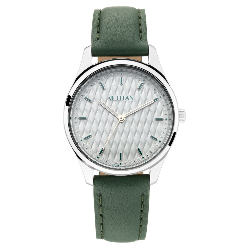White dial titan watches shop