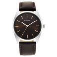 Titan Workwear Brown Dial Analog Leather Strap Watch Men - image number 1