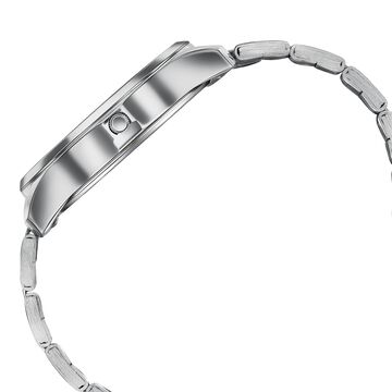 Sonata Traditional Essentials Silver Dial Stainless Steel Strap Watch