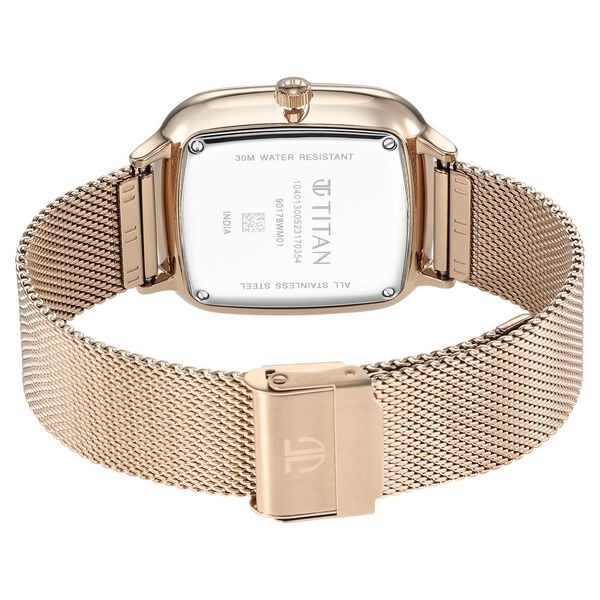 Titan Avant Garde Silver Dial Quartz Multifunction Stainless Steel Strap watch for Men - image number 5