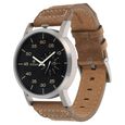 Titan Quartz Analog Black Dial Leather Strap Watch for Men - image number 1