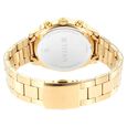 Titan Black and Gold Silver Dial Quartz Multifunction Stainless Steel Strap watch for Men - image number 4