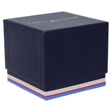Tommy Hilfiger Quartz Multifunction Blue Dial Stainless Steel Strap Watch for Men