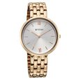 Titan Neo Quartz Analog White Dial Rose Gold Metal Strap Watch For Women - image number 1