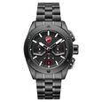 Ducati Quartz Chronograph Black Dial Black Stainless Steel Strap Watch For Men - image number 0