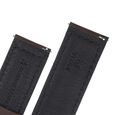 24 mm Brown Genuine Leather Straps for Men - image number 4