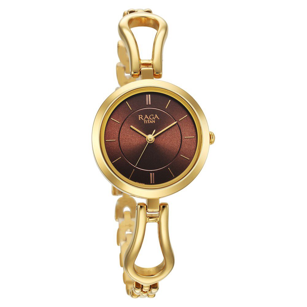 Titan Rose Gold Dial Analog Watch For Women -NR2578WM01 : Amazon.in: Fashion