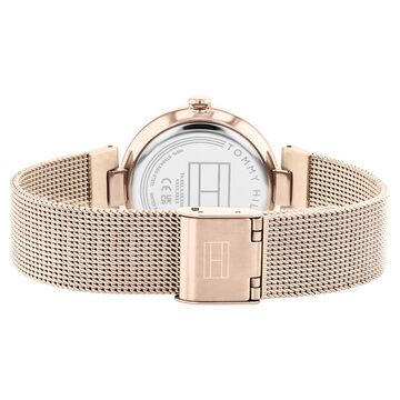 Tommy Hilfiger Quartz Analog Mother Of Pearl dial Stainless Steel Strap Watch for Women