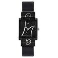 Fastrack Quartz Analog Silver Dial Leather Strap Watch for Girls