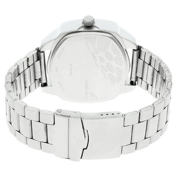Fastrack Quartz Analog Silver Dial Stainless Steel Strap Watch for Guys - image number 3