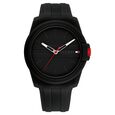 Tommy Hilfiger Quartz Analog Black Silicone Strap for Men - image number 0