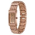Poze Poze Quartz Analog Rose Gold Dial Rose Gold Metal Strap Watch For Women - image number 4