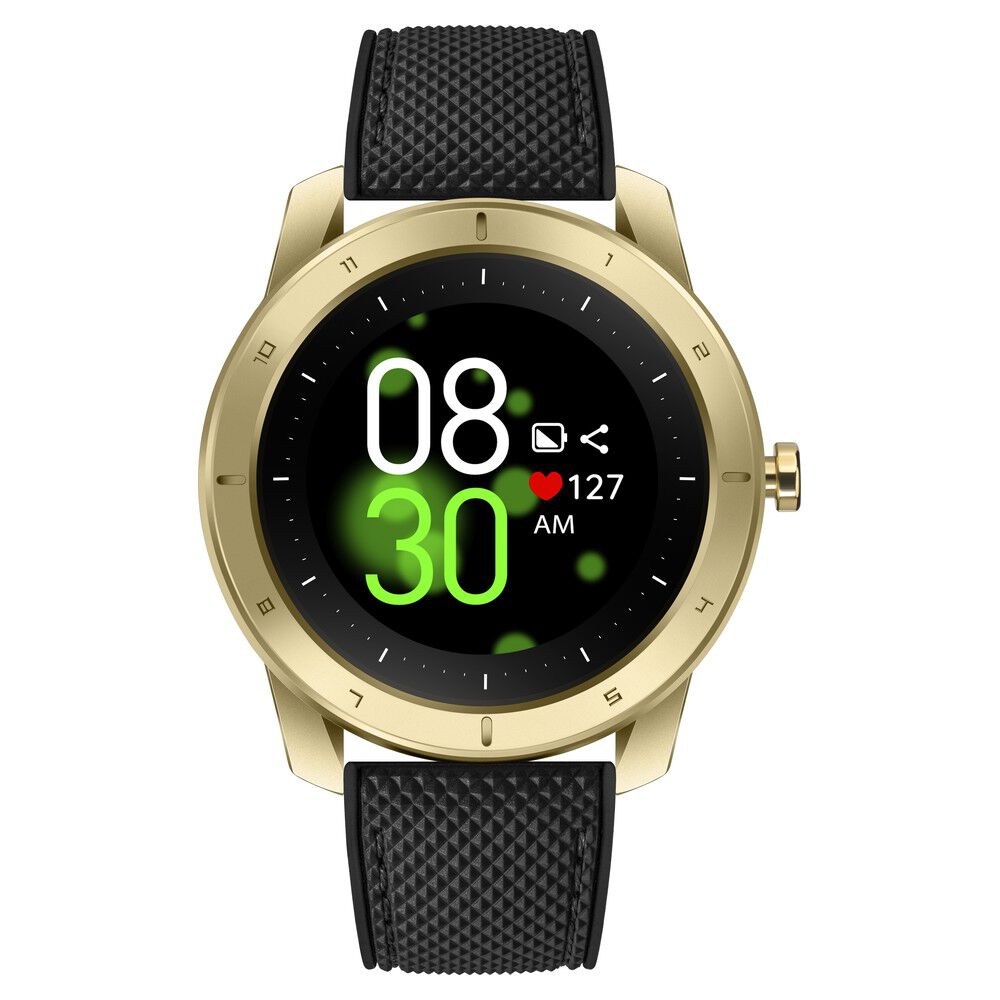 Buy Online Kenneth Cole Smart Black Dial Silicone Strap Unisex