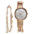 Titan Raga Memoirs Quartz Analog Mother Of Pearl Dial With Rose Gold Metal Strap Watch For Women - image number 0
