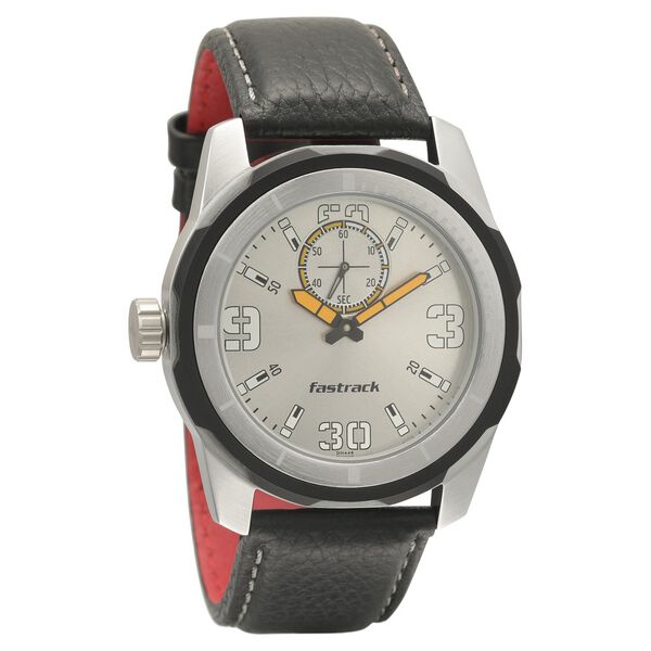 Fastrack Anthracite Dial Quartz Analog Watch for Guys - image number 0