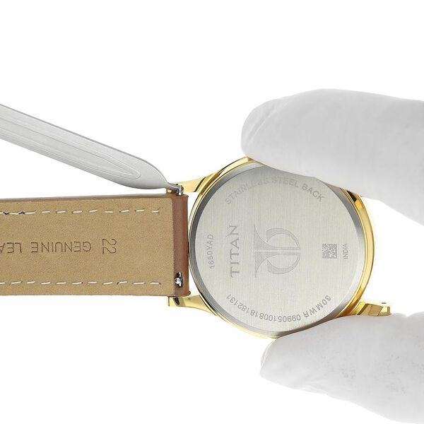 22 mm Genuine Leather Straps for Men - image number 6
